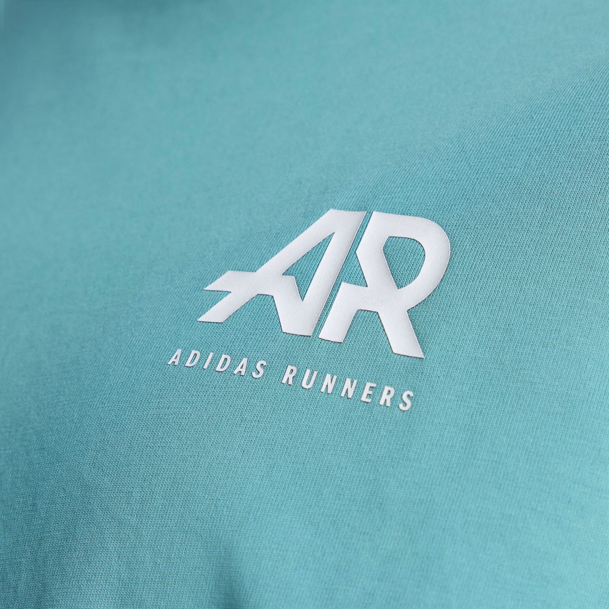 UNISEX Adidas Runner Long Sleeve Tee - Powder Teal