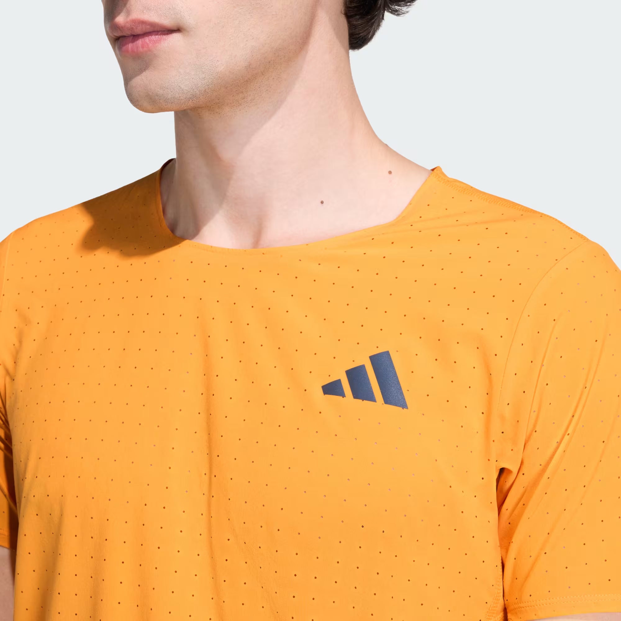 Adidas Adizero Men's Running Tee - Pure Tangerine