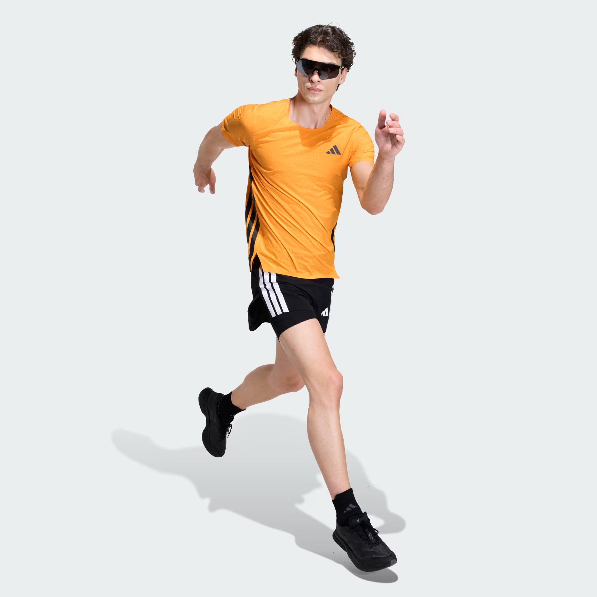 Adidas Adizero Men's Running Tee - Pure Tangerine