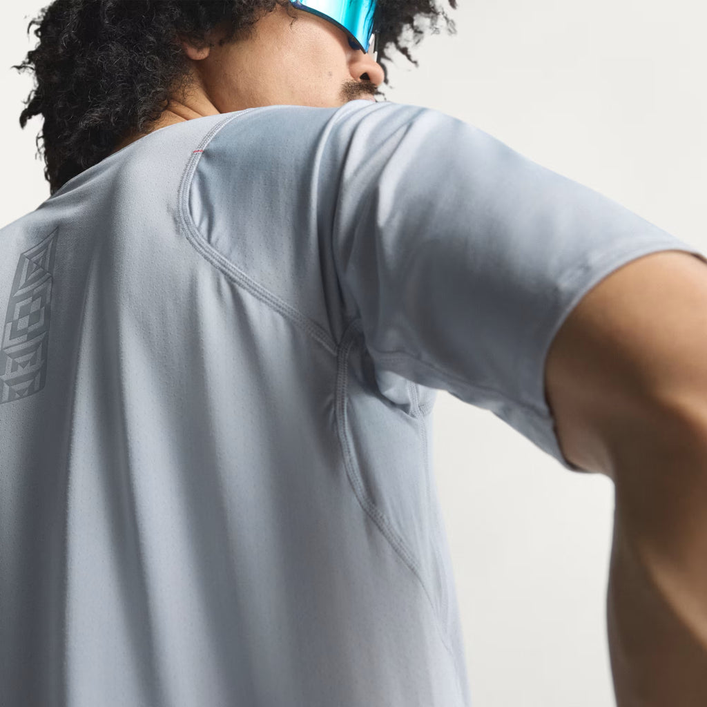 Adidas Adizero Ekiden Men's Running T-Shirt - Halo Silver
