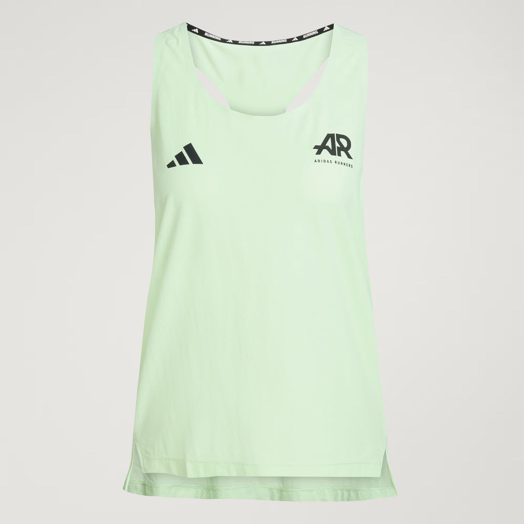 Adidas Climacool Women's Running Singlet - Semi Green Spark