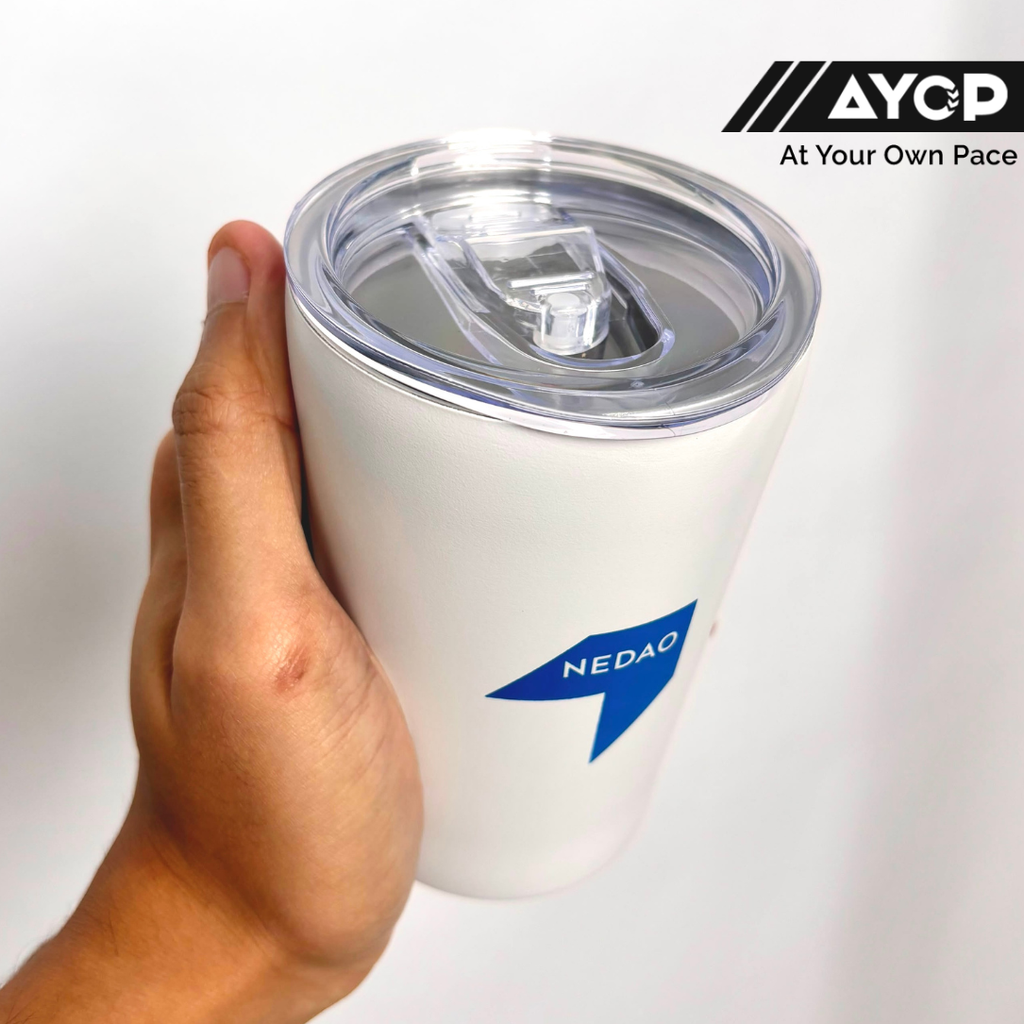 Nedao Exclusive Tumbler 340ML - White Nedao Blue