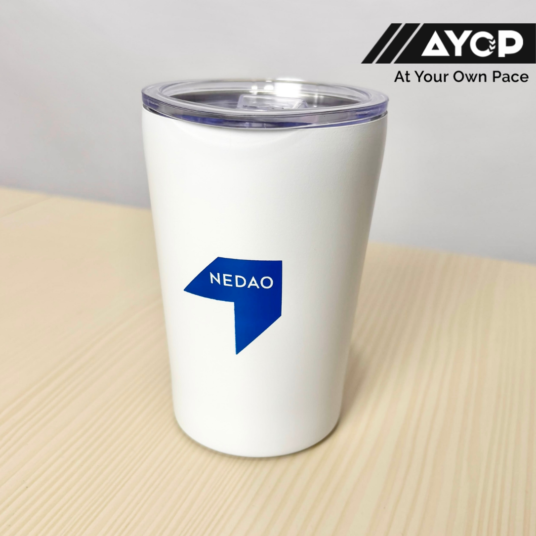 Nedao Exclusive Tumbler 340ML - White Nedao Blue
