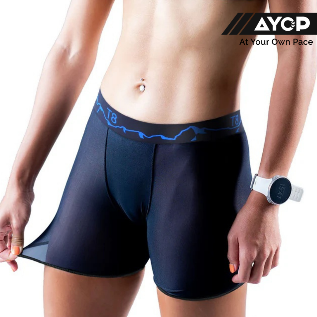 T8 Women's Commandos Running Underwear - Black