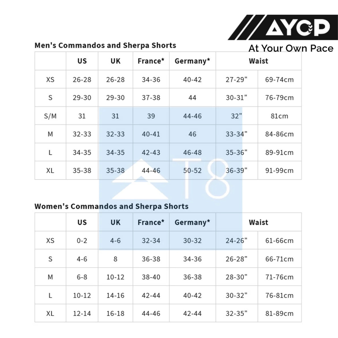 T8 Women's Sherpa Shorts V2