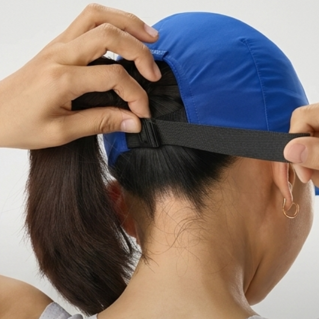 Nedao Soft-Brim Unisex Running Cap - Lightning Red
