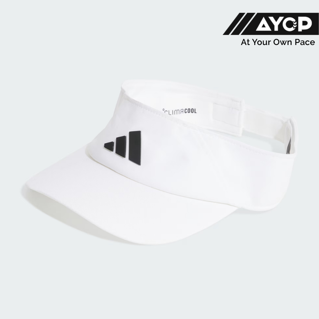 Adidas Climacool Unisex Running Visor - White