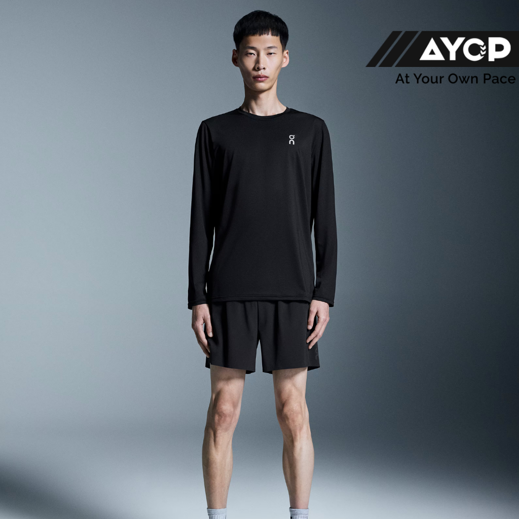 On Performance 5-inch Men's Running Shorts - Black