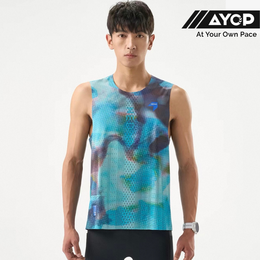 Nedao QiFlow Vortex Men's Running Sleeveless - Tide Blue