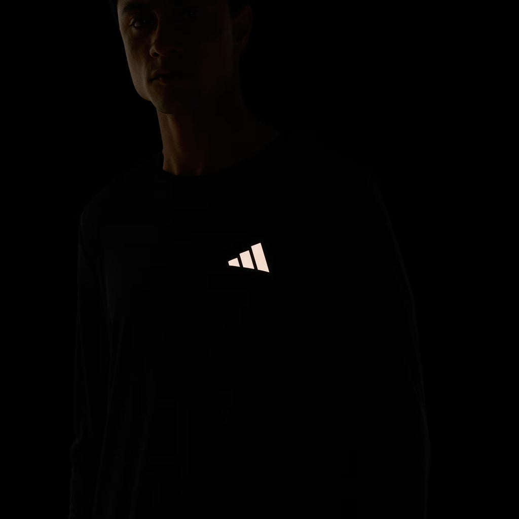 Adidas Adi365 Essentials Long Sleeve Men's Running Shirt - Black