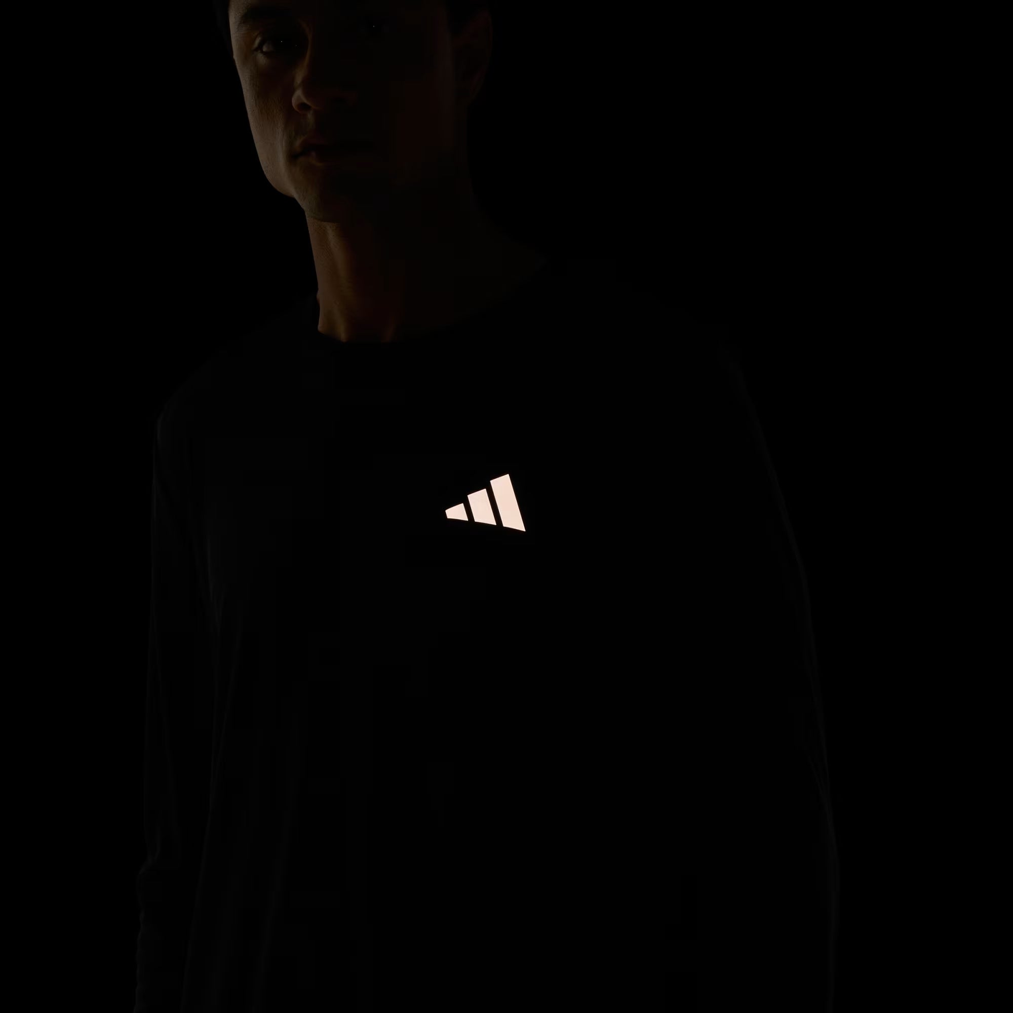 Adidas Adi365 Essentials Long Sleeve Men's Running Shirt - Black