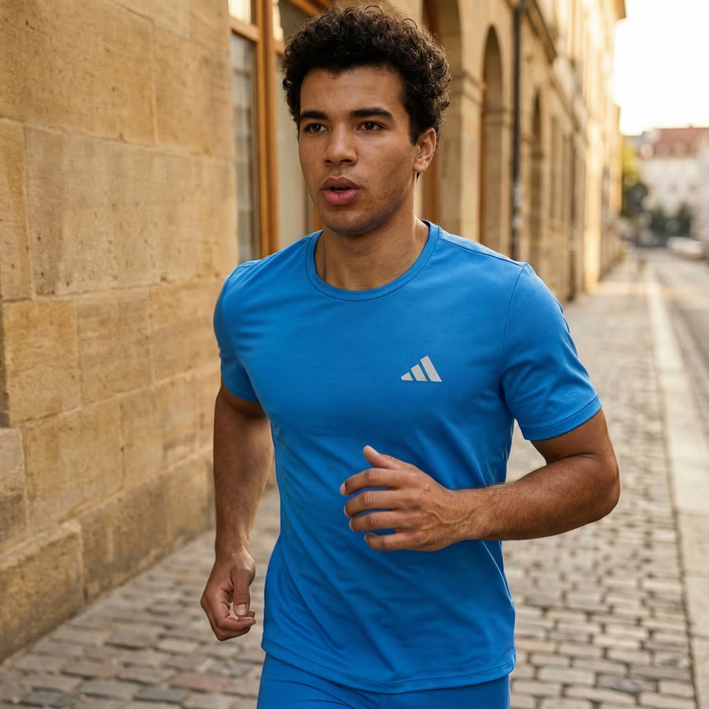 Adidas Adi365 Essentials Men's Running T-Shirt - Ray Blue
