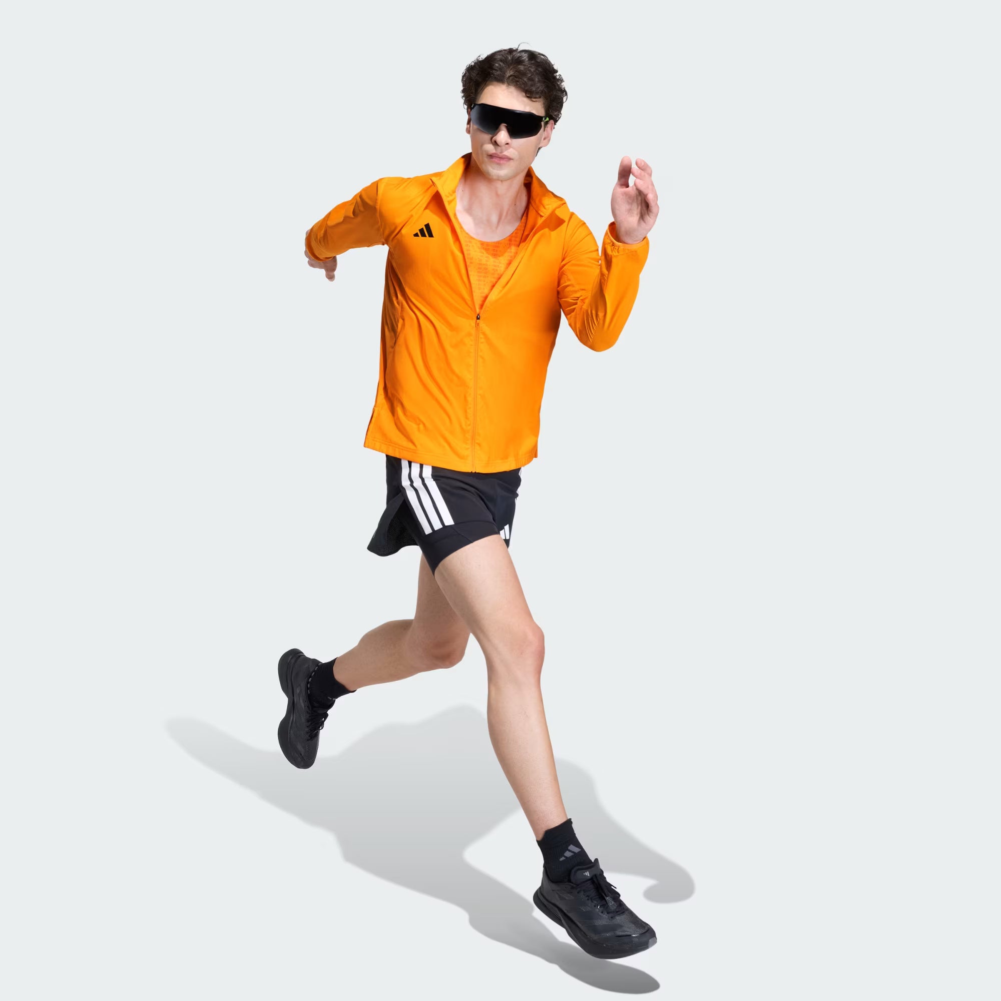 Adidas Adizero Men's Running Singlet - Pure Orange