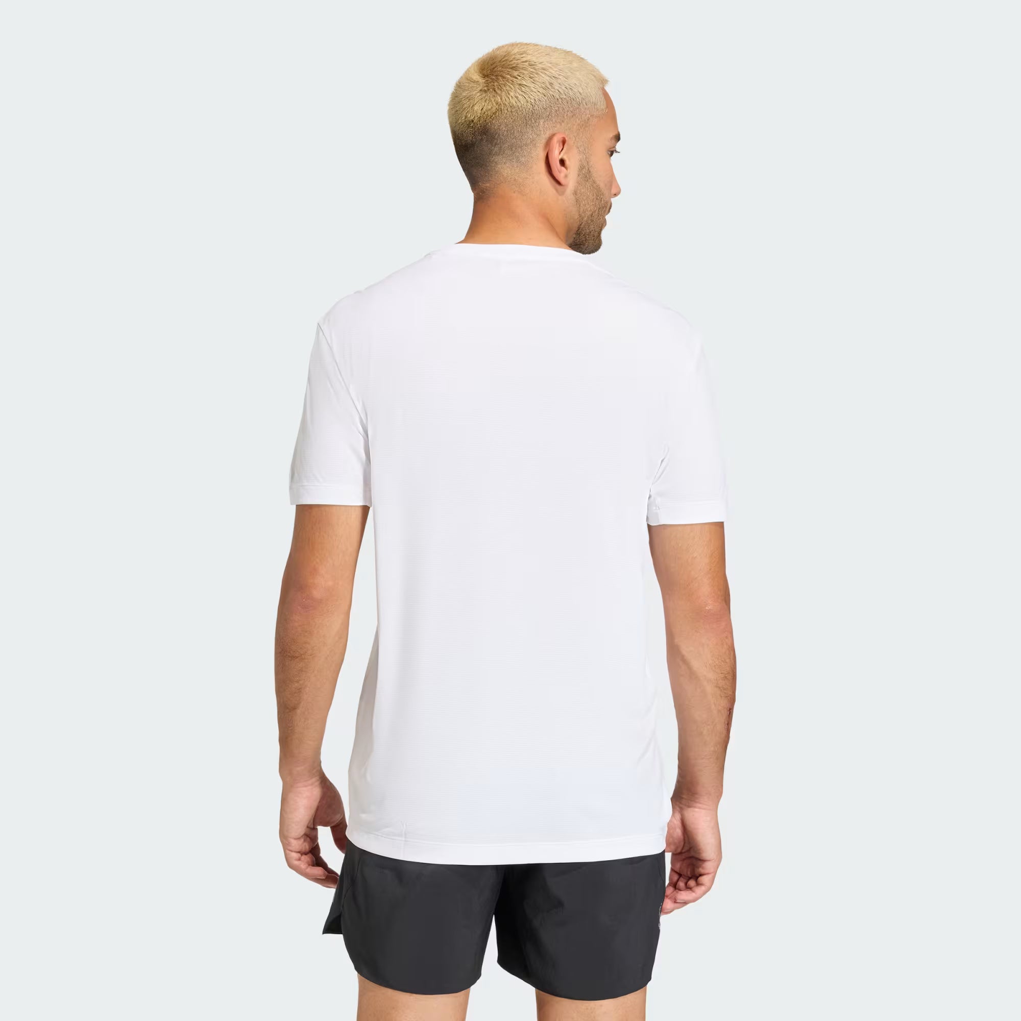 Adidas Adi365 Essentials Brand Love Men's Running T-shirt - White