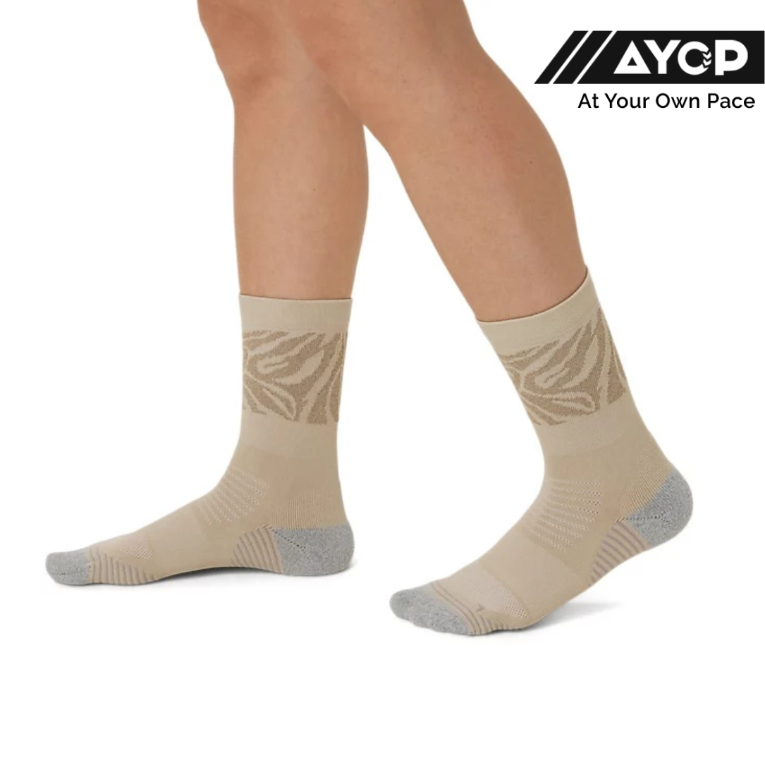 UNISEX Asics Performance Running Socks Crew - Putty