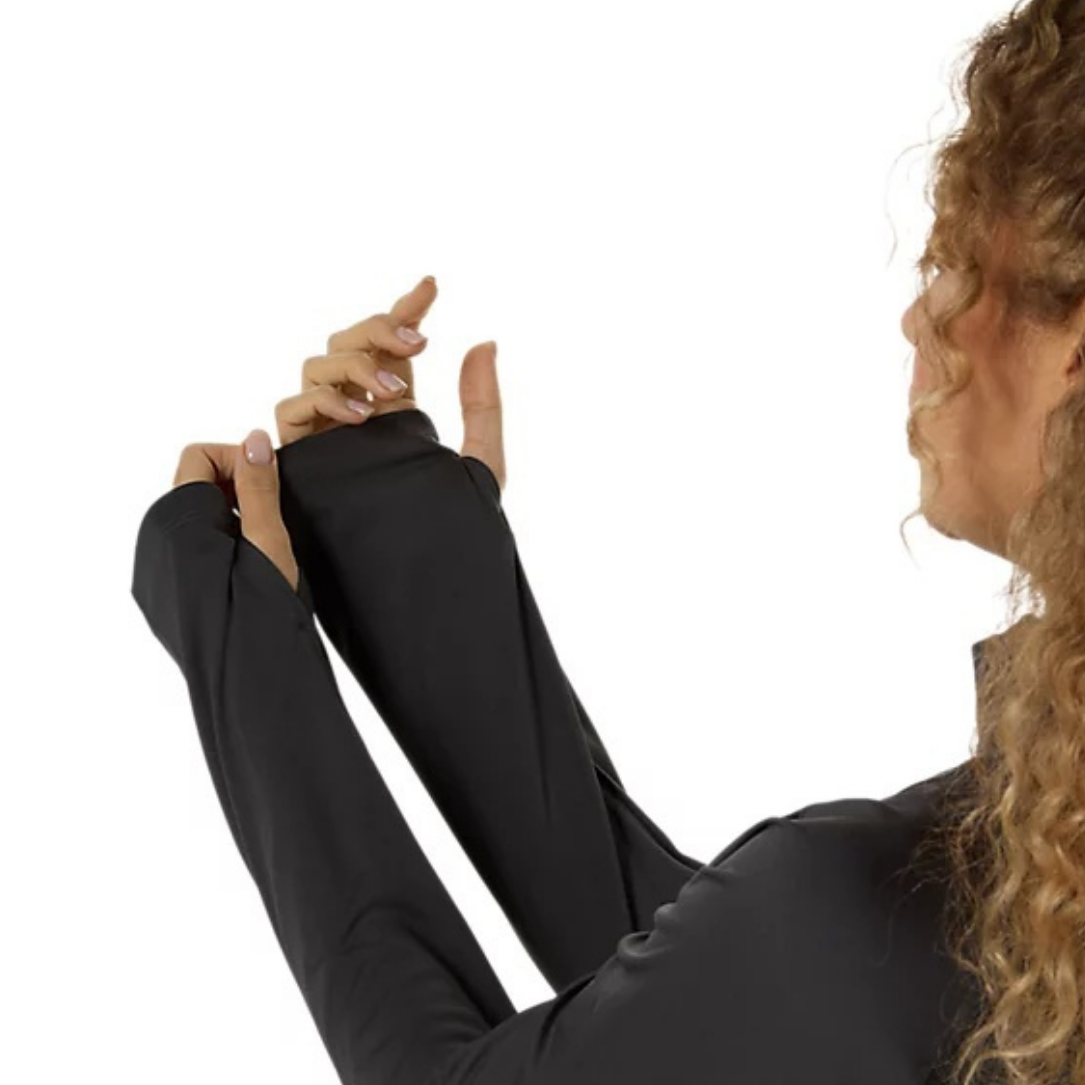 Asics Sport Long Sleeve 1/2 Zip Women's Running Top - Graphite Grey
