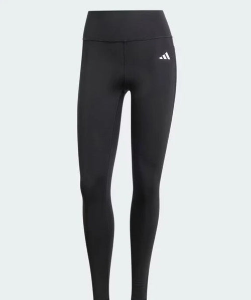 Adidas Optime Essentials Stash Pocket Celana Legging Lari Wanita Panjang Penuh - Hitam
