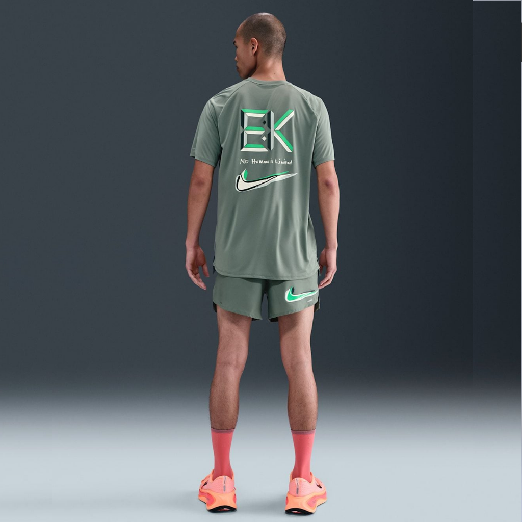 Nike Dri-FIT Stride 'Eliud Kipchoge' 5-inch Brief-Lined Men's Running Shorts - Clay Green