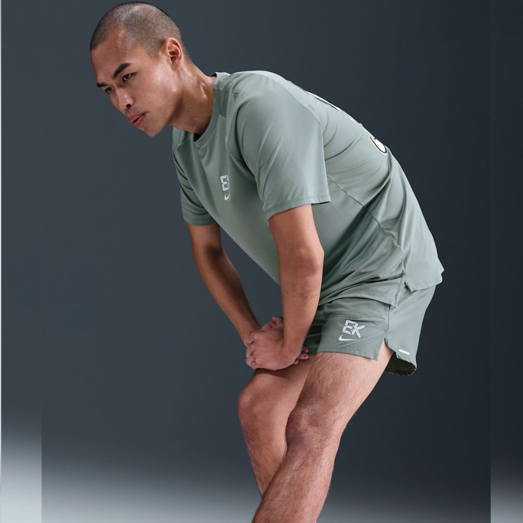 Nike Dri-FIT Stride 'Eliud Kipchoge' 5-inch Brief-Lined Men's Running Shorts - Clay Green