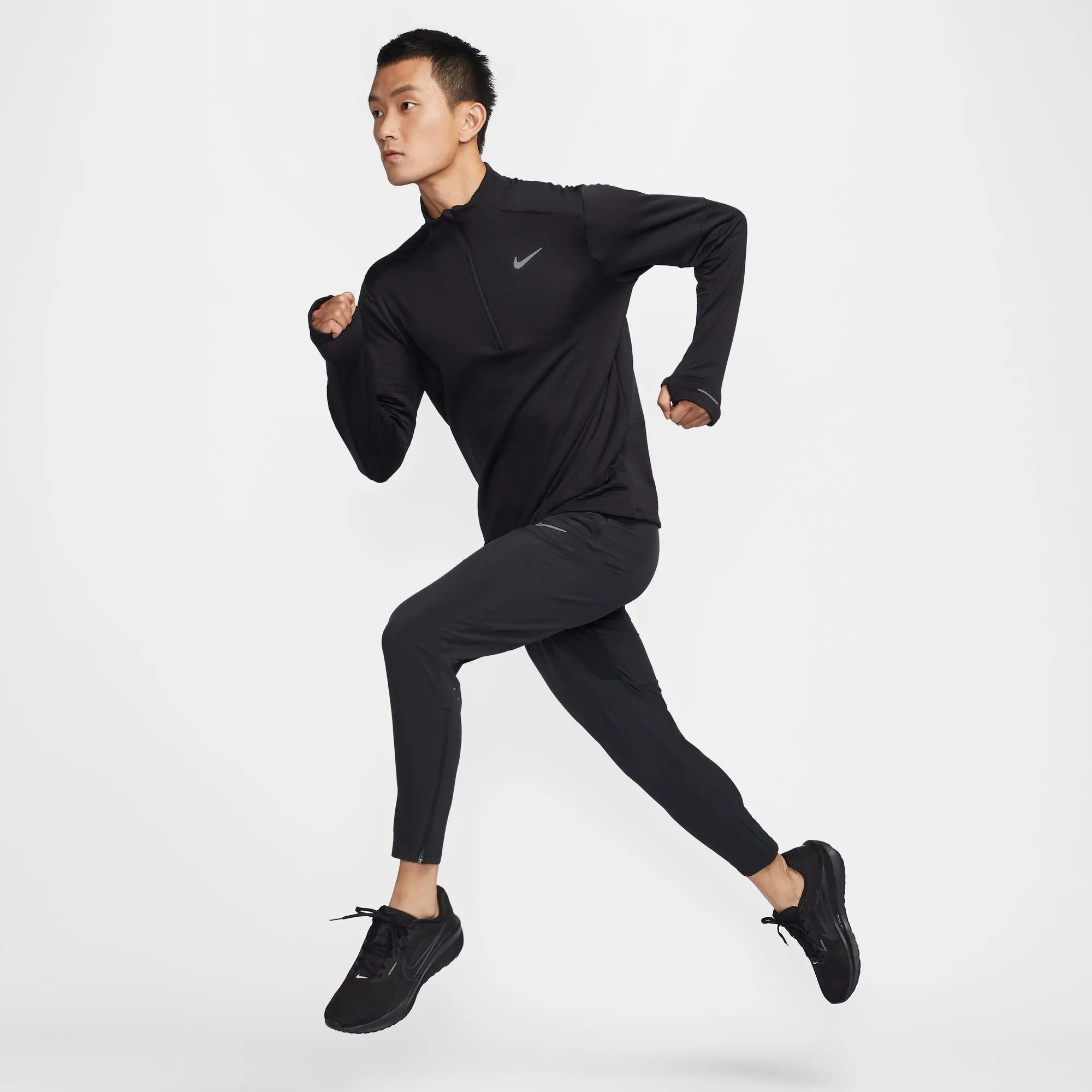Nike Dri-FIT Stride Woven Men's Running Pants - Black