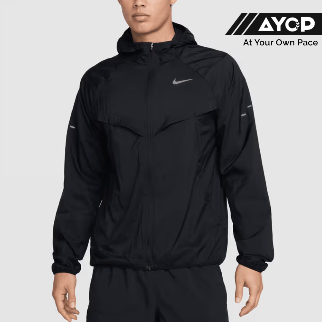 Nike Stride Repel UV Men's Running Jacket - Black