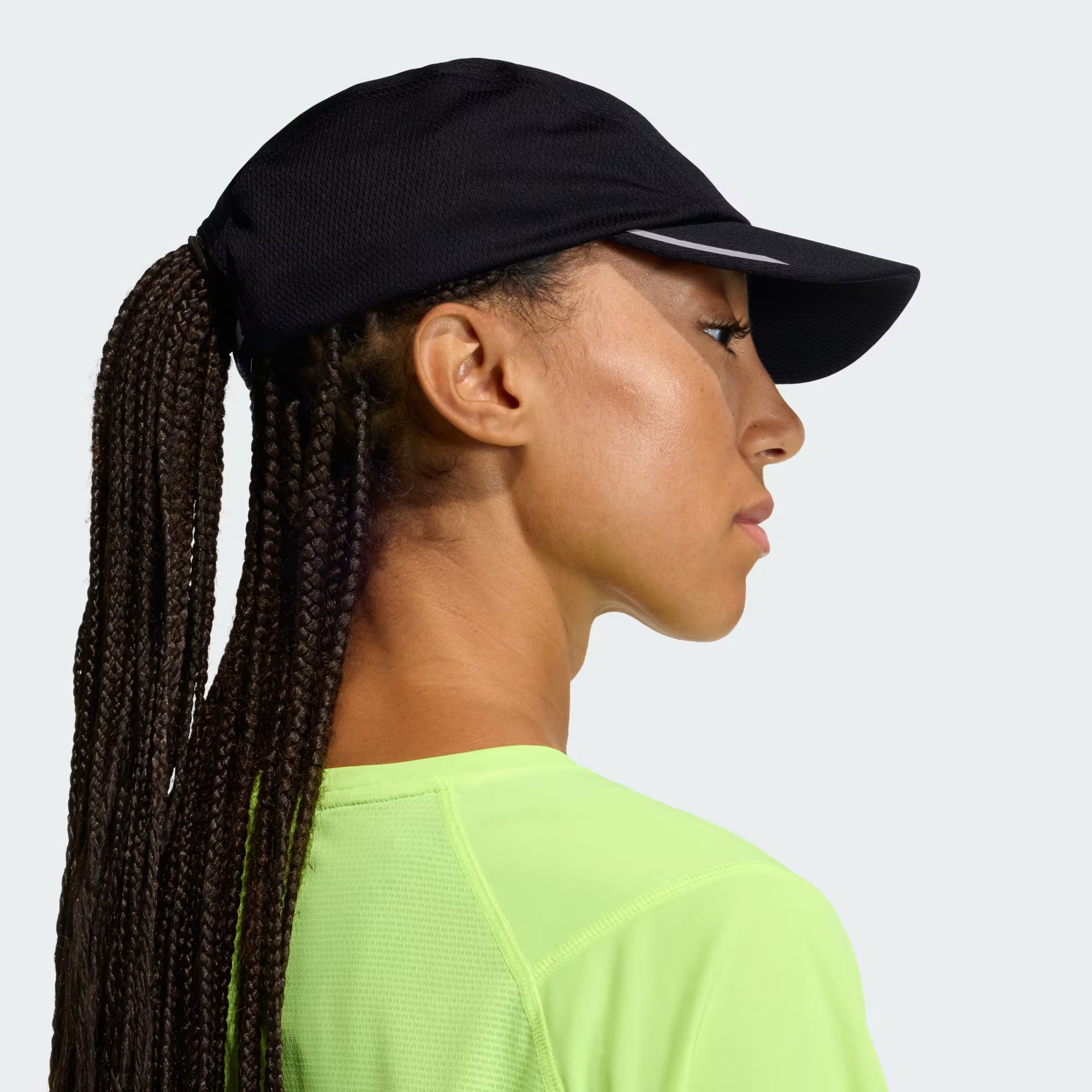 Adidas Climacool Mesh 4 Panel Reflective Unisex Running Cap - Black