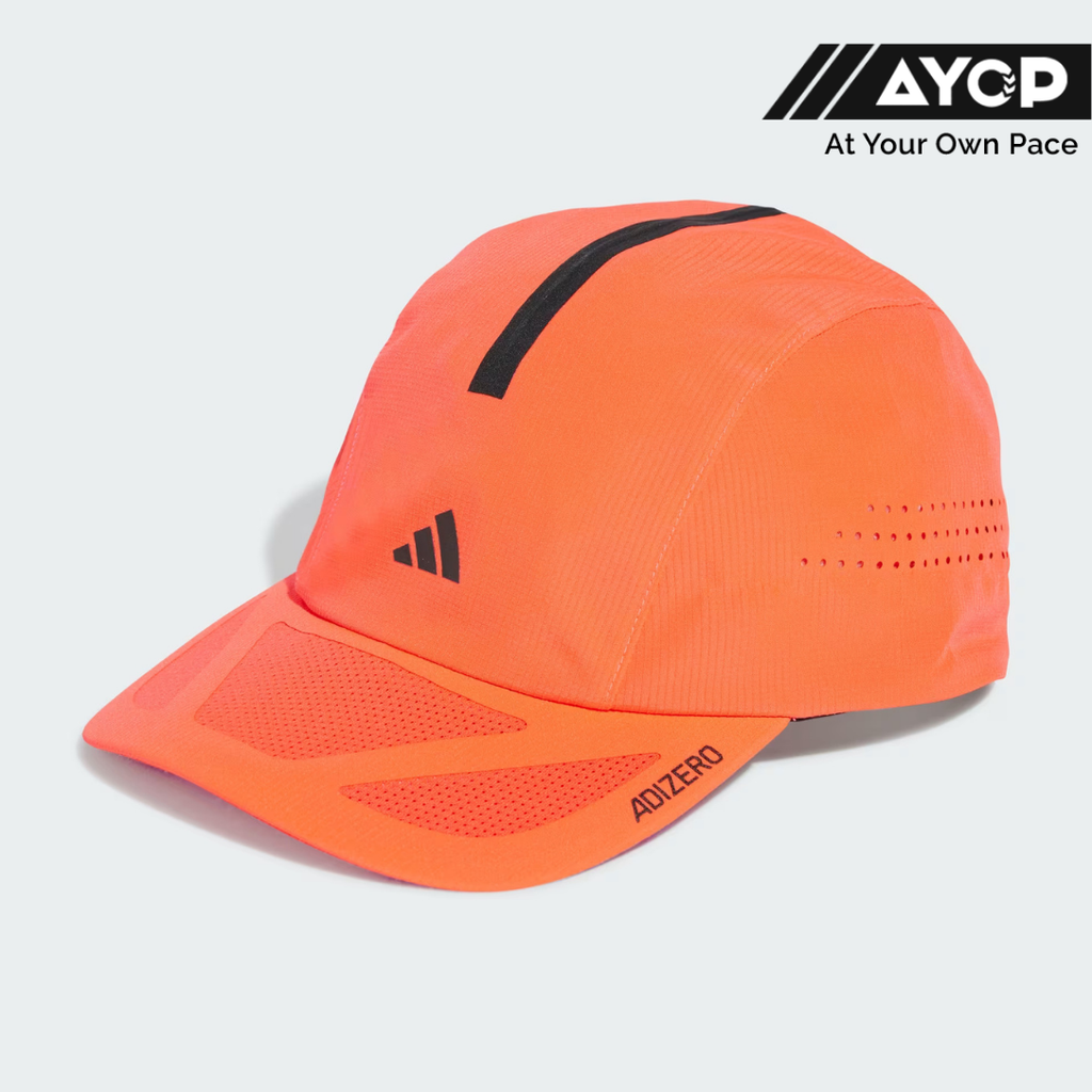 Adidas RunningxAdizero Lightweight Climacool Unisex Running Cap - Lucid Red