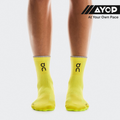 On Elite Mild Unisex Running Socks - Lime