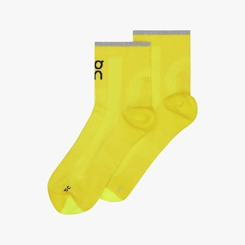 On Elite Mild Unisex Running Socks - Lime