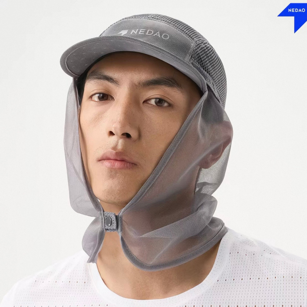 Nedao Off-Road Sun Guard Cap - Grey