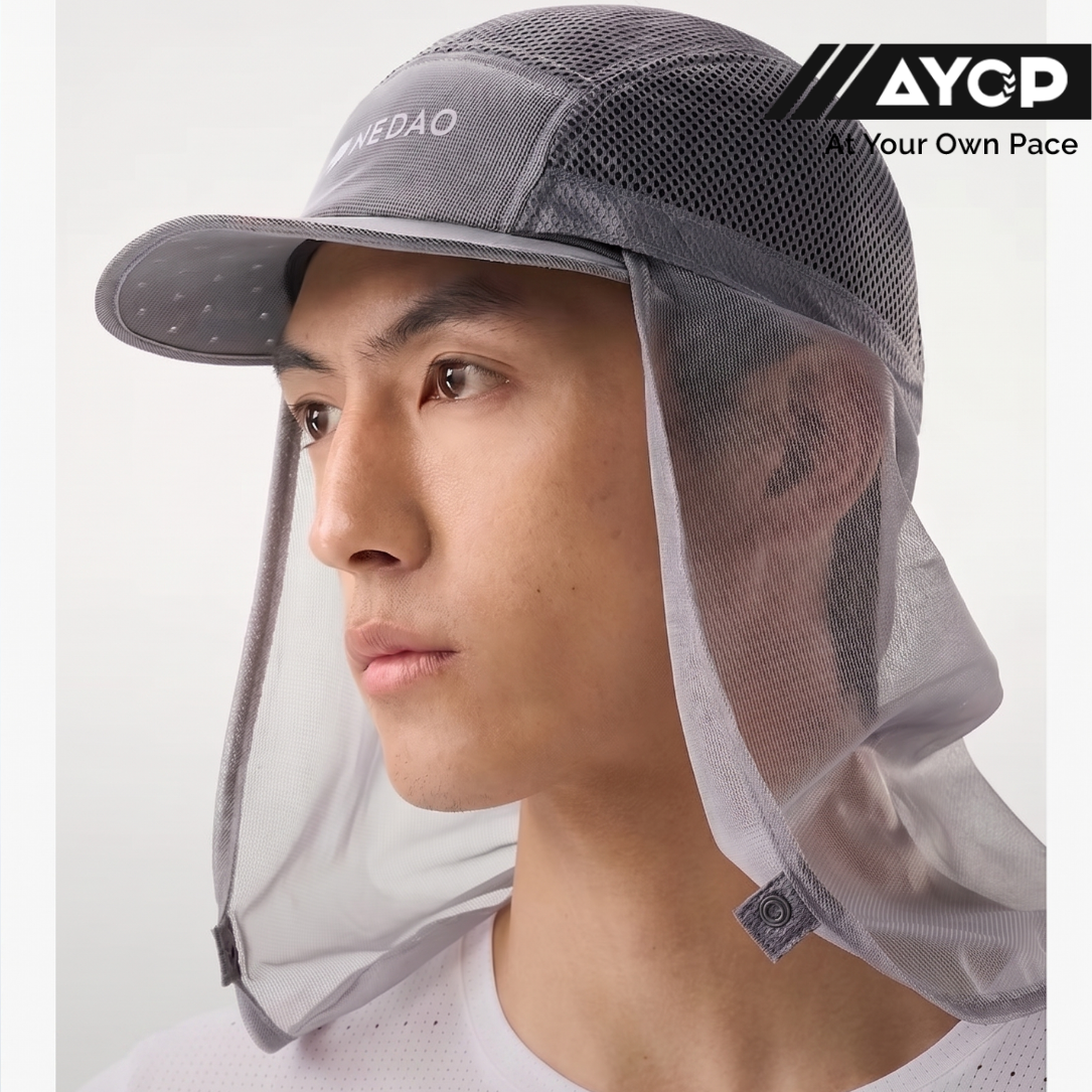 Nedao Off-Road Sun Guard Cap - Grey