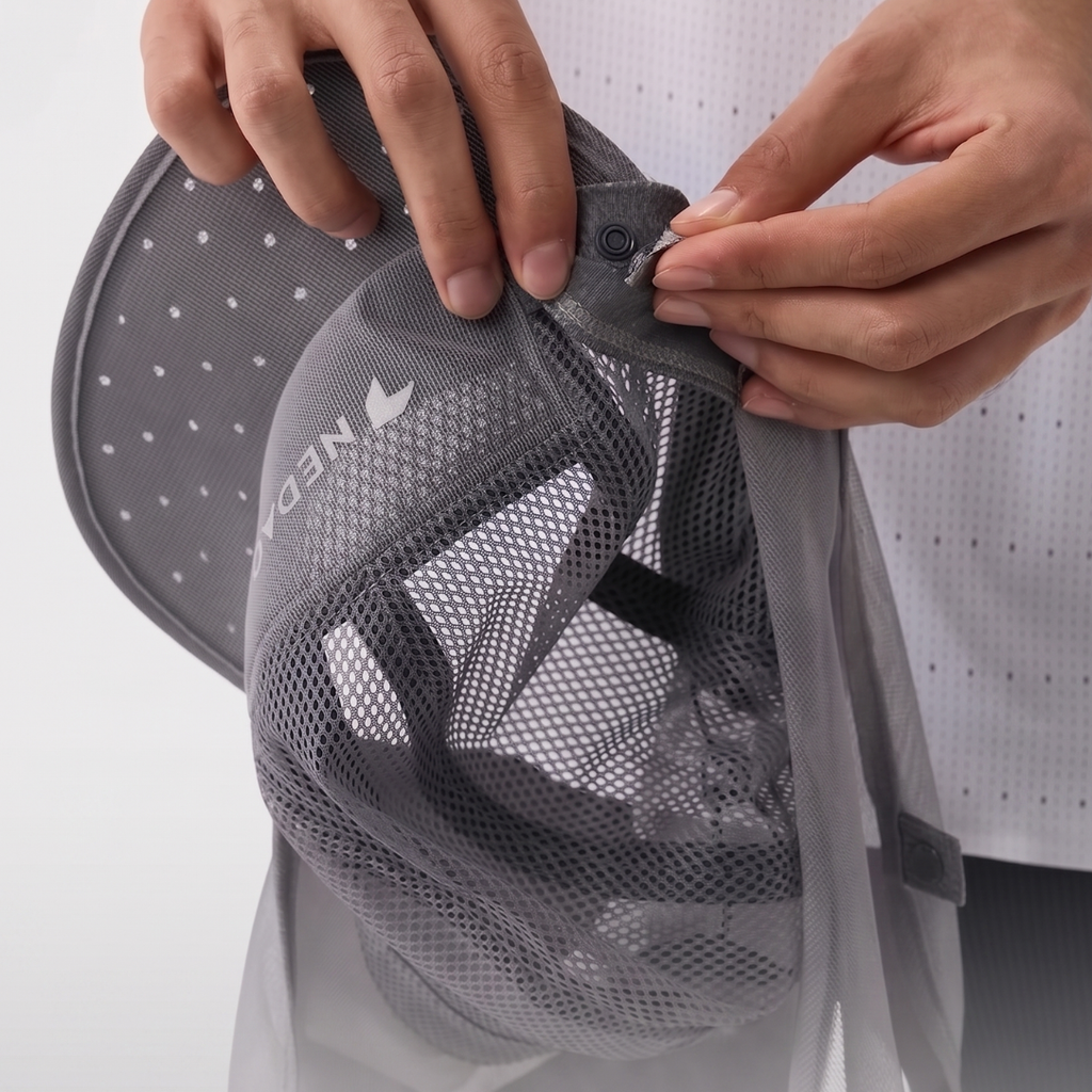Nedao Off-Road Sun Guard Cap - Grey