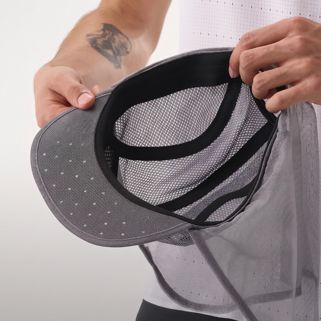 Nedao Off-Road Sun Guard Cap - Grey