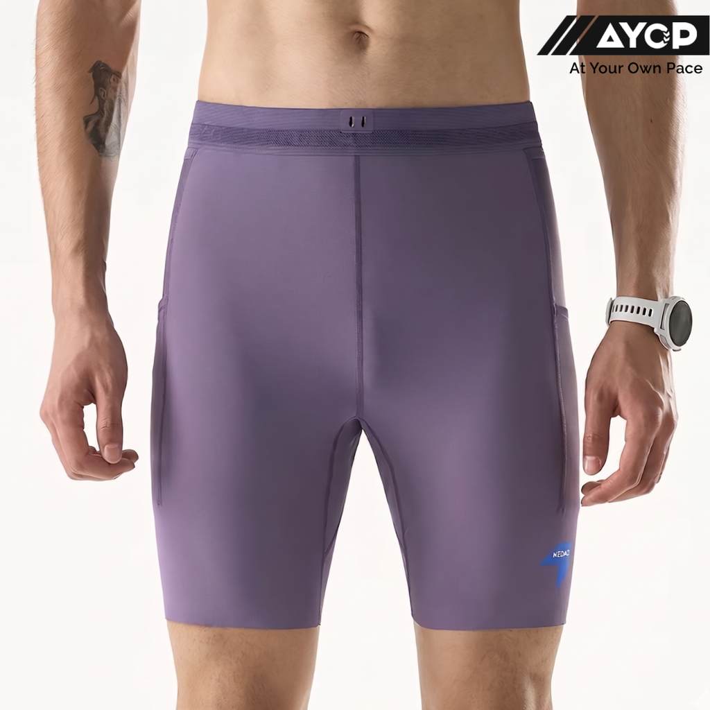 Nedao VelocityX Pro Plain GhostDry 7-inch Men's Running Tights