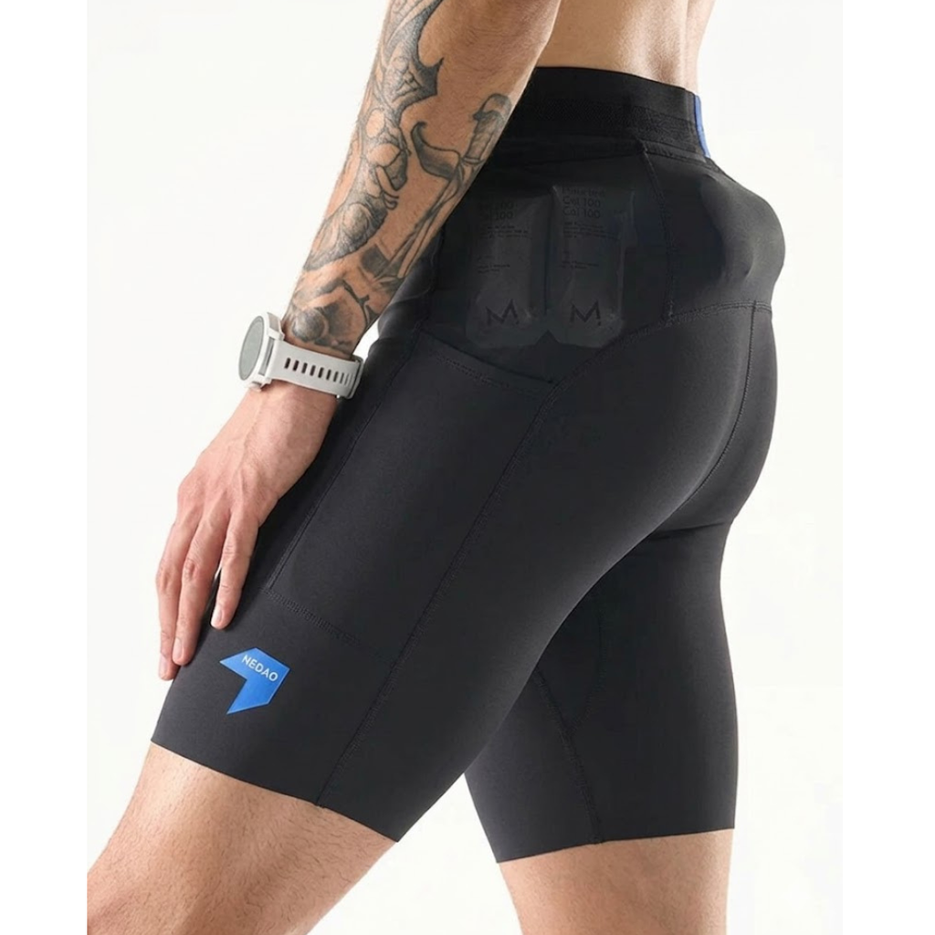 Nedao VelocityX Pro Plain GhostDry 7-inch Men's Running Tights