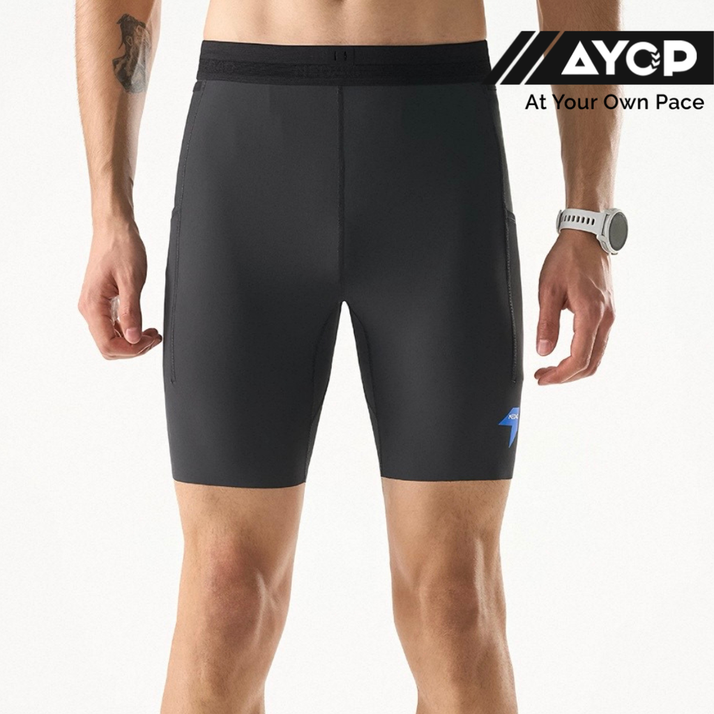 Nedao VelocityX Pro Plain GhostDry 7-inch Men's Running Tights