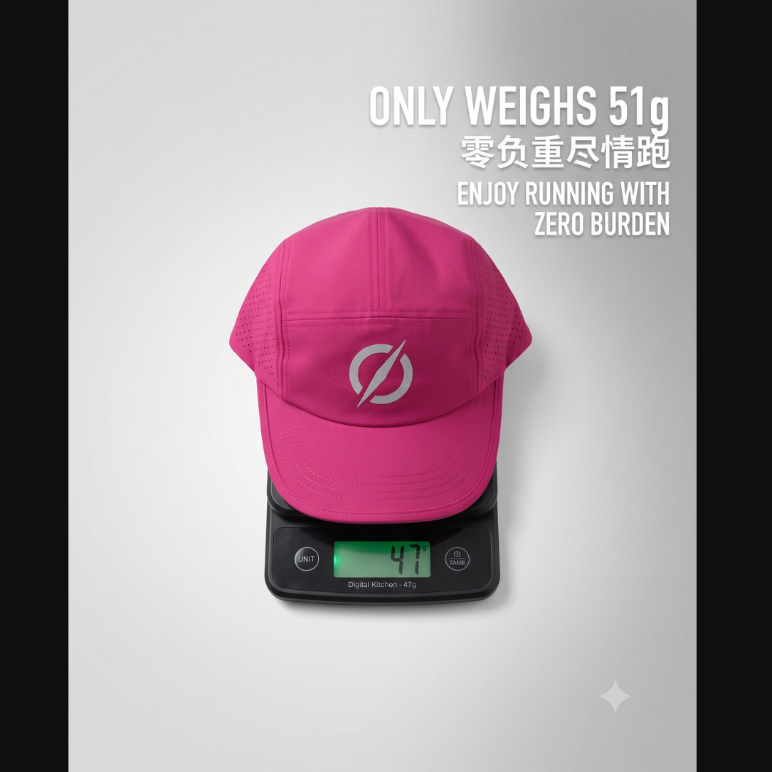 Qinkung Lightweight Marathon Unisex Cap 2.0 - Taro Purple
