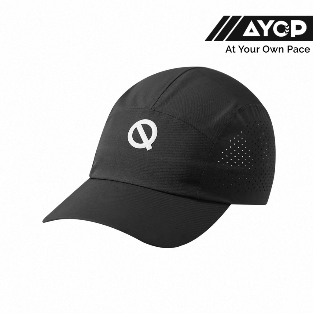 Qinkung Lightweight Marathon Unisex Cap 2.0 - Black