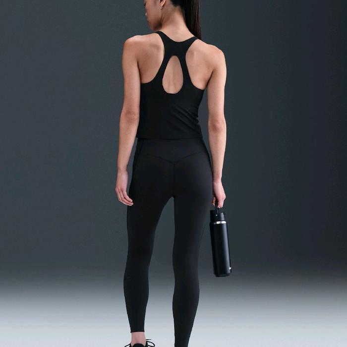 Nike Universa Medium-Support Padded Sports Bra - Black
