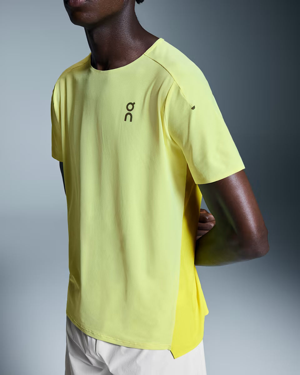 On Performance-T Eclipse Men's Running Top - Limelight