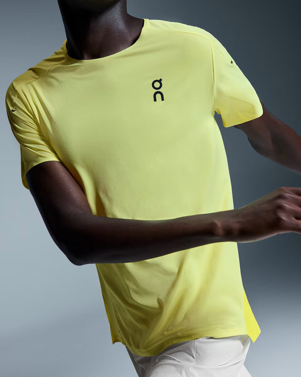 On Performance-T Eclipse Men's Running Top - Limelight