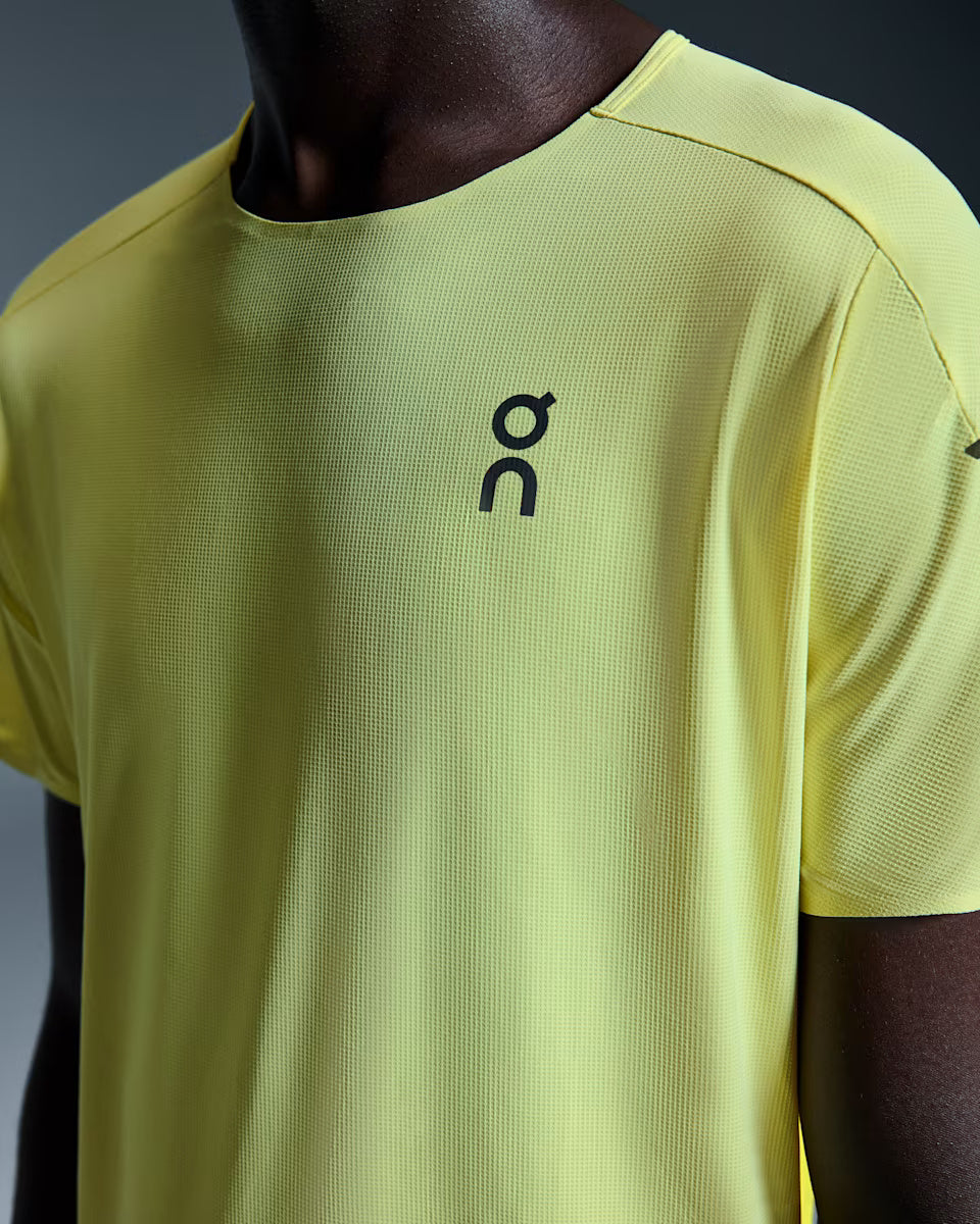 On Performance-T Eclipse Men's Running Top - Limelight