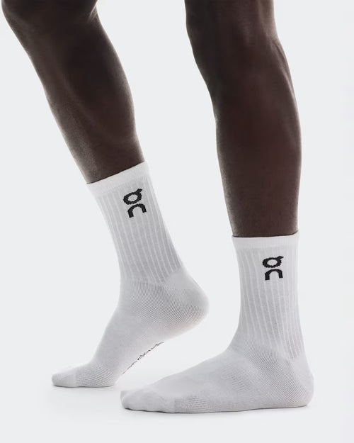 (1 Pasang) Kaos Kaki Logo ON Running High Crew - Putih