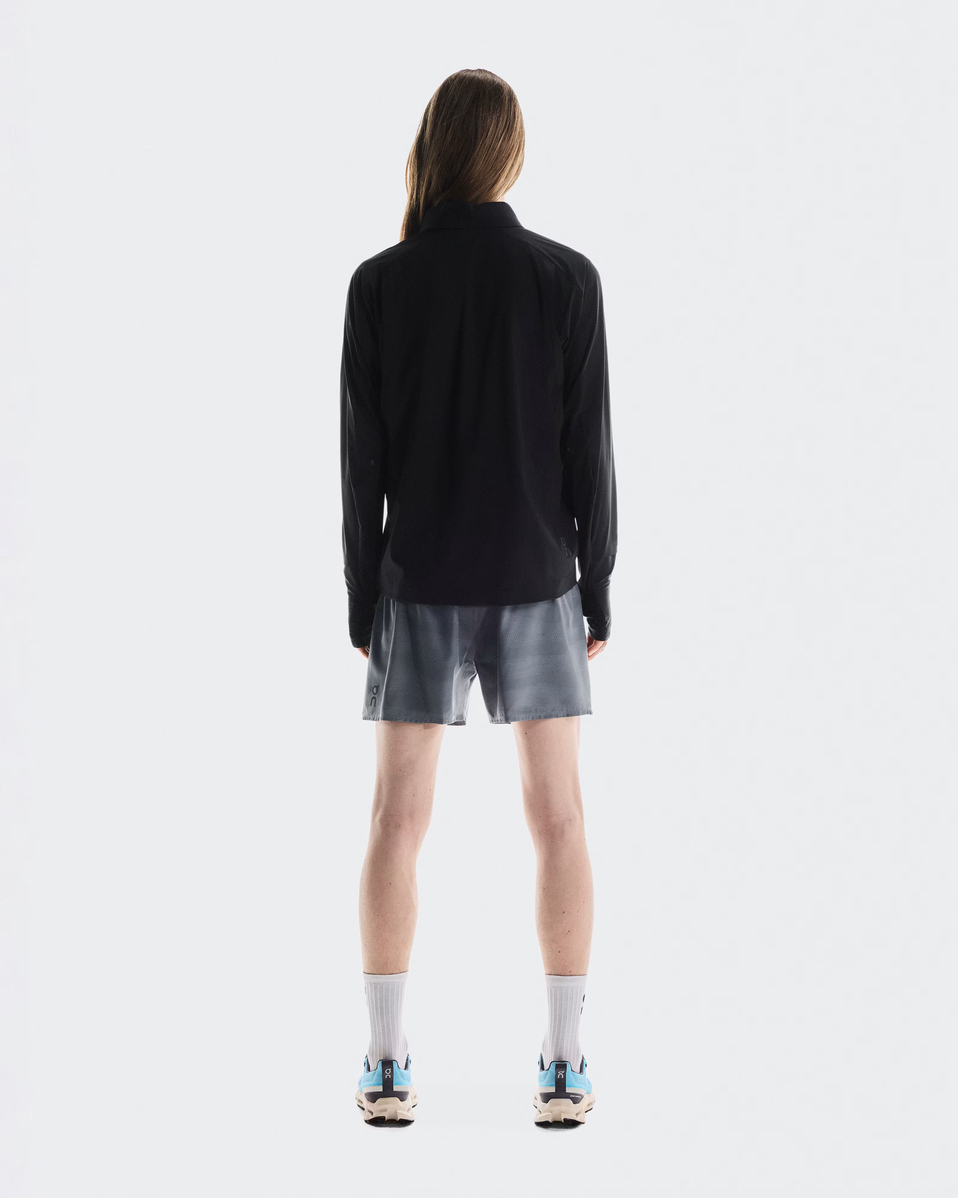 ON Running Trail Men's Shorts - Rock Grey