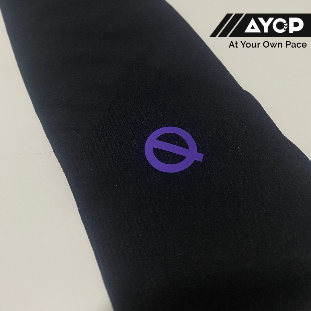 Qinkung Lightweight Marathon Armsleeve - Black