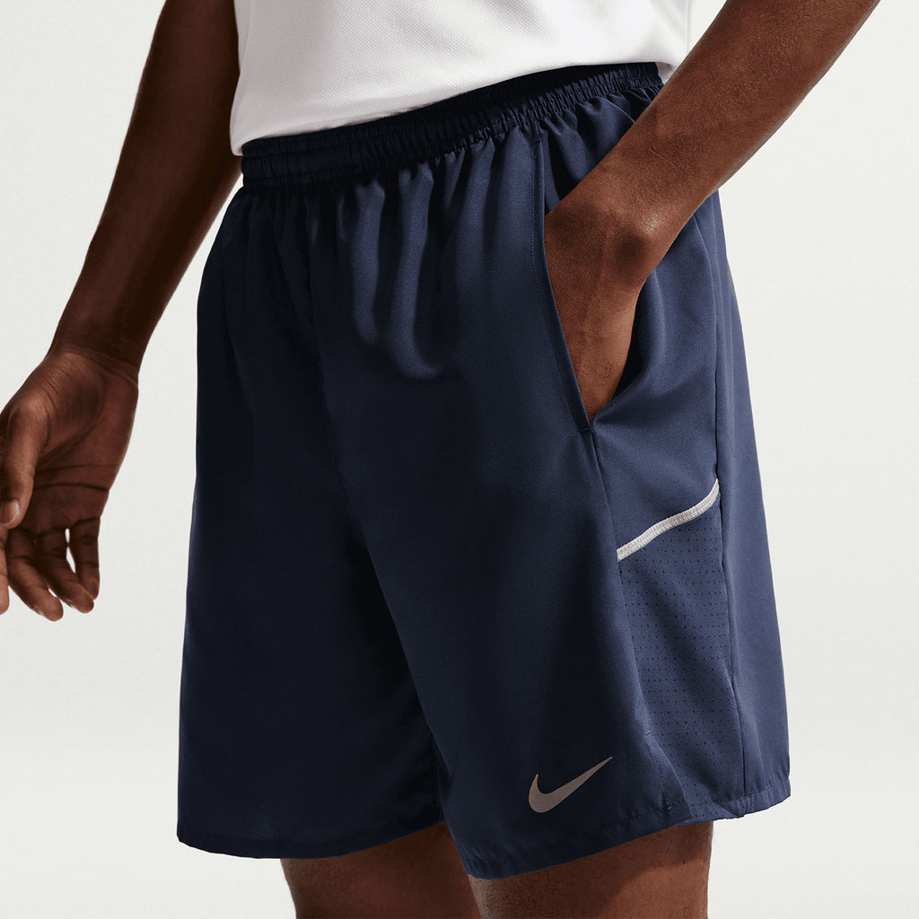 Nike Dri-FIT Miler 7 Inch Brief-Lined Men's Running Shorts - Midnight Navy