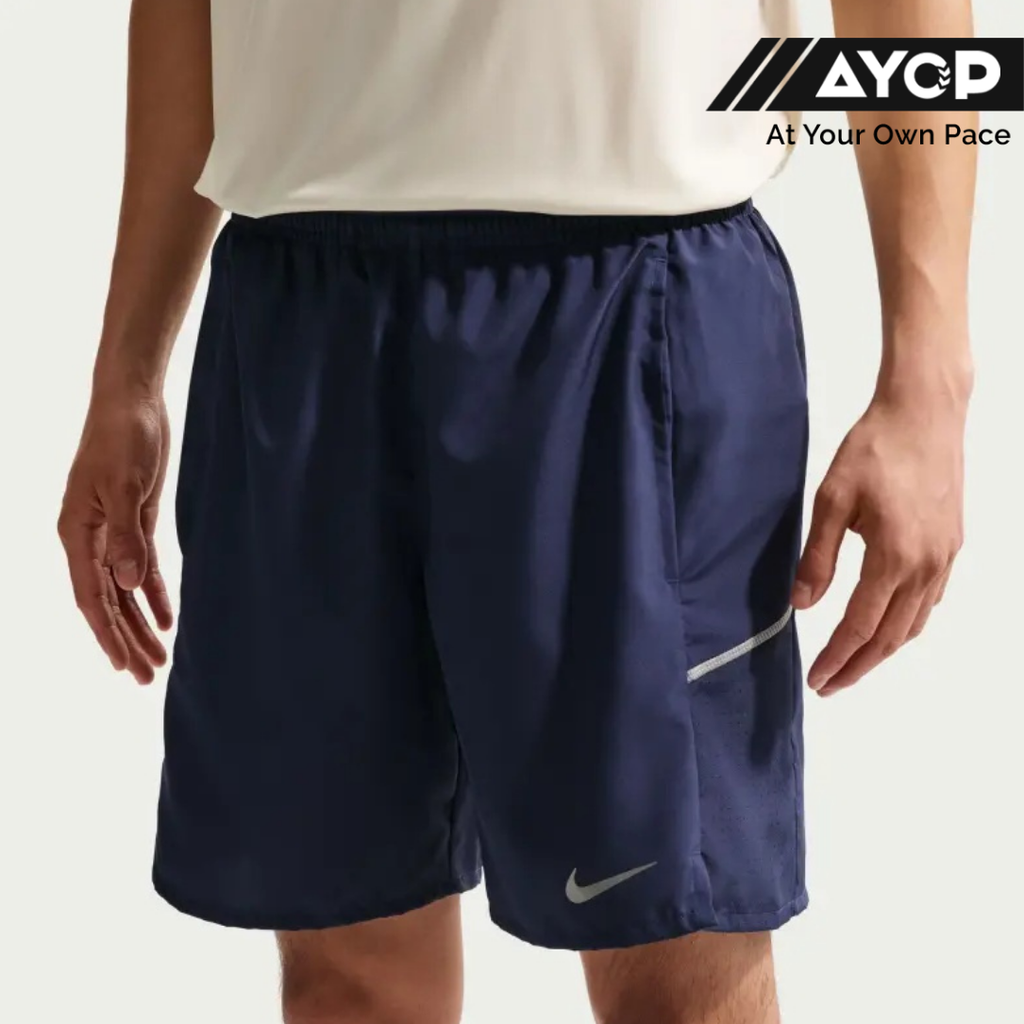 Nike Dri-FIT Miler 7 Inch Brief-Lined Men's Running Shorts - Midnight Navy