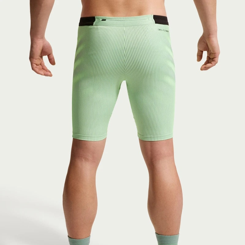 Nike Dri-FIT Aeroswift Half Men's Running Tights - Lime Blast