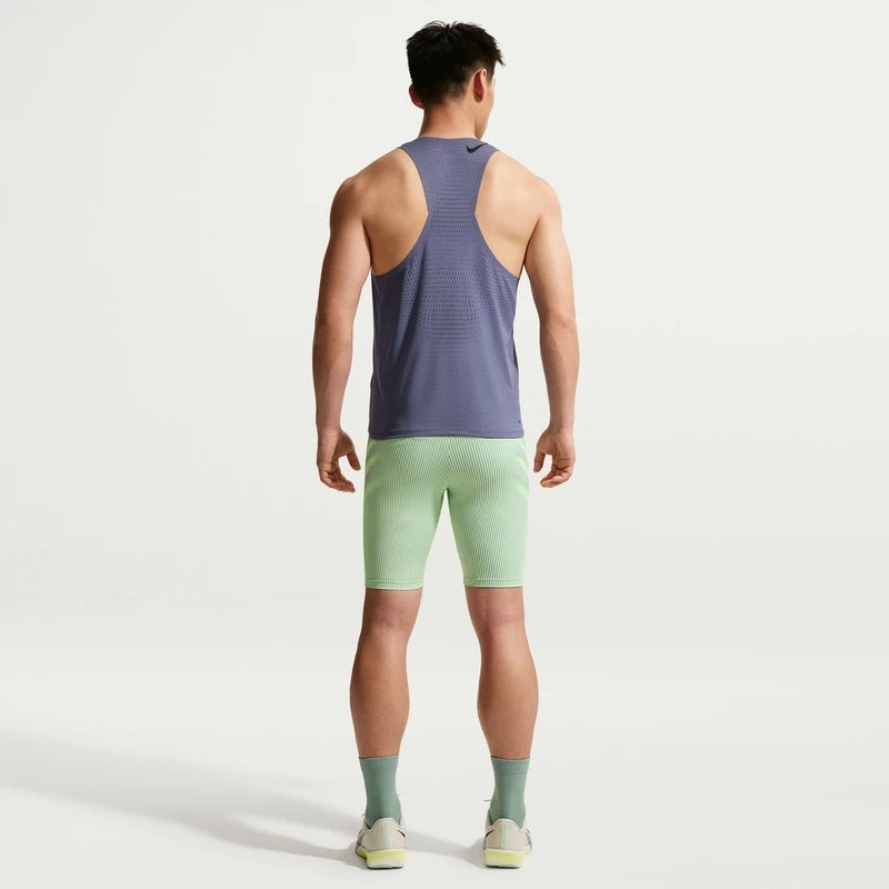 Nike Dri-FIT Aeroswift Half Men's Running Tights - Lime Blast