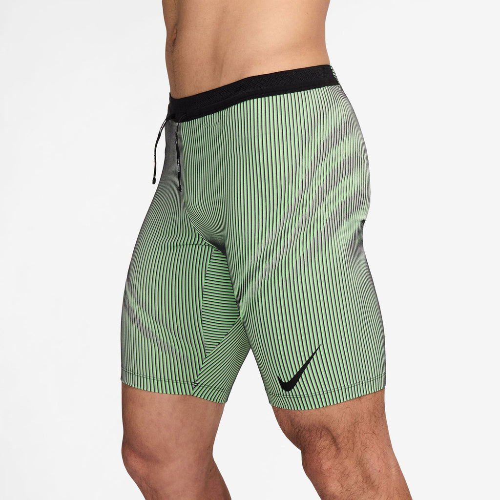 Nike Dri-FIT Aeroswift Half Men's Running Tights - Lime Blast